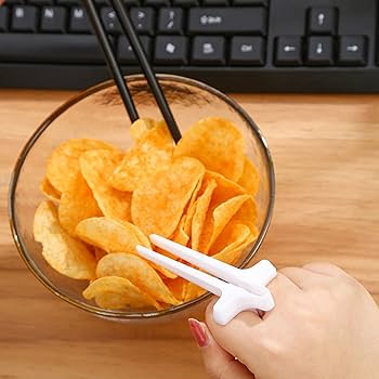 Finger Chopsticks Snack Grabber